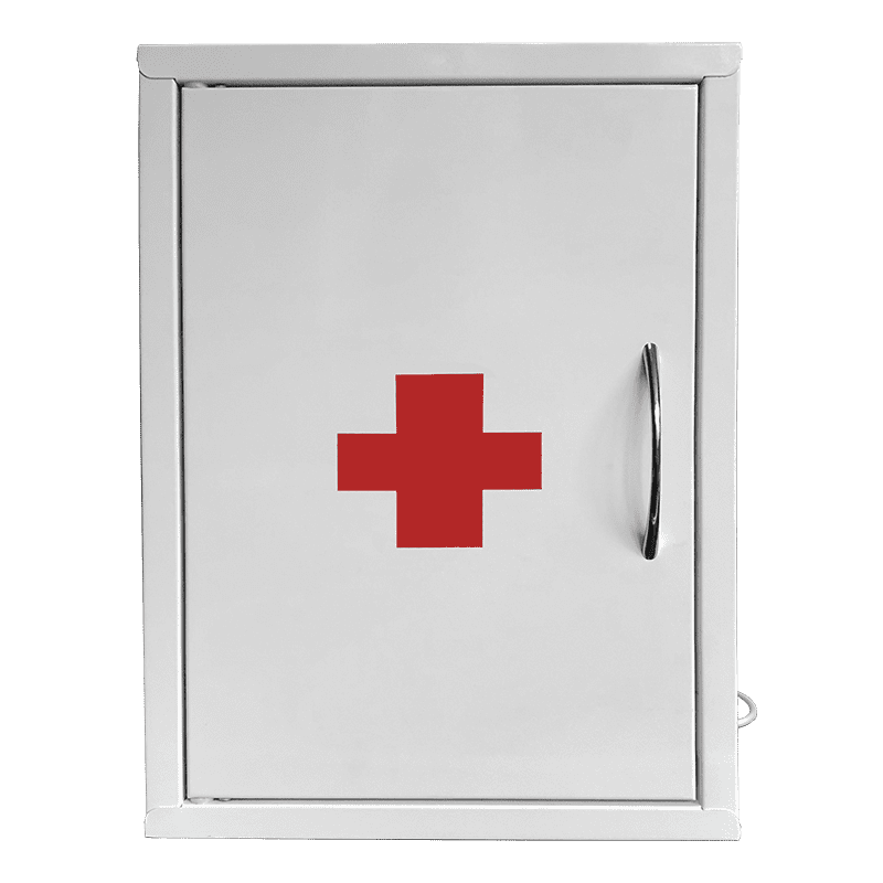 Шафа медична навісна ШМН з металевими дверцятами, ТМ ЗАПОВІТ